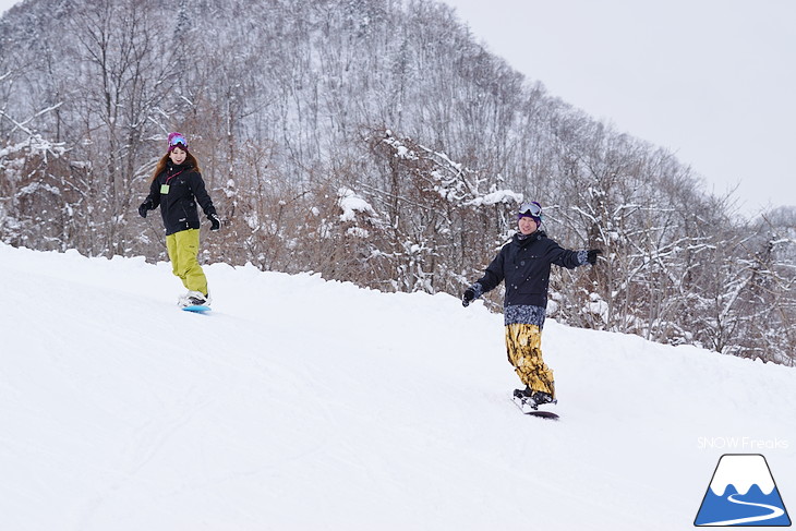 新十津川町そっち岳スキー場 雪山で子供たちが大はしゃぎ!!